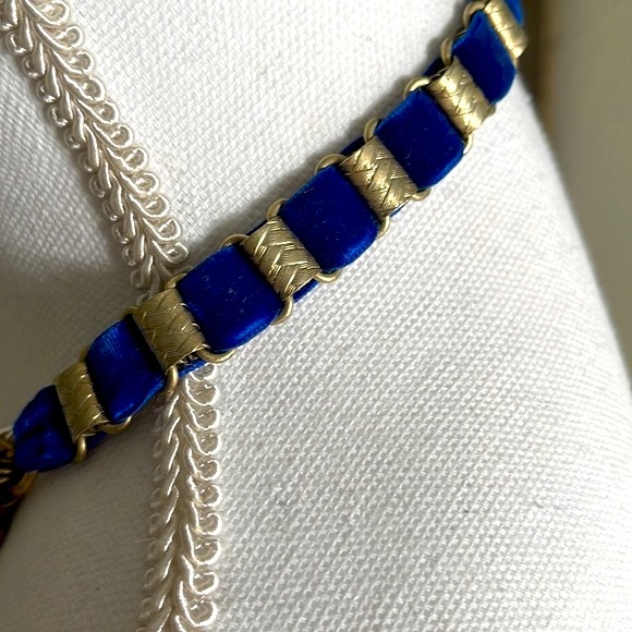 Juicy Couture Rhinestone Multi Chain Statement Necklace - Picture 6 of 7